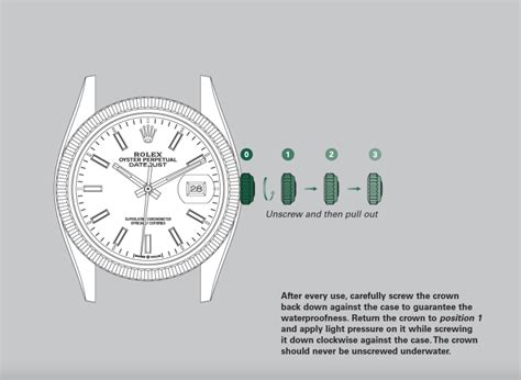 rolex wants to replace crown and hands